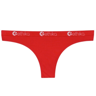 Bikini Underwear Ethika νάιλον γυναικεια κοκκινα | YKHP-85647